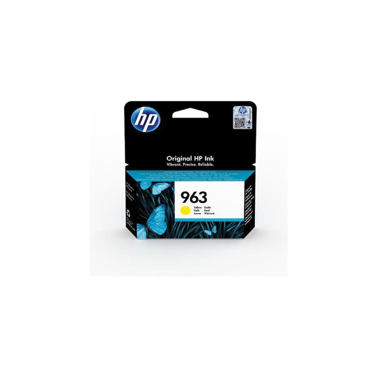 HP 963-3JA25AE Orijinal Sarı Mürekkep Kartuş