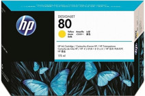 HP 80-C4873A Orijinal Sarı Mürekkep Kartuş