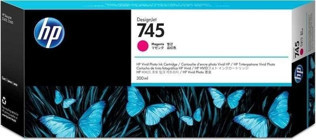 HP 745-F9K01A Orijinal Kırmızı Mürekkep Kartuş