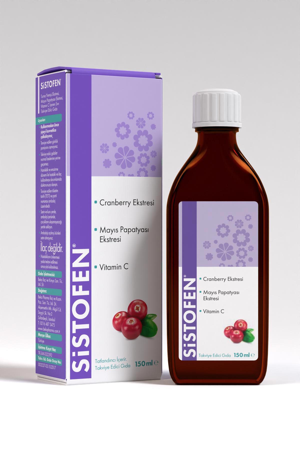 Sistofen Cranberry Aromalı Unisex Vitamin 150 ml