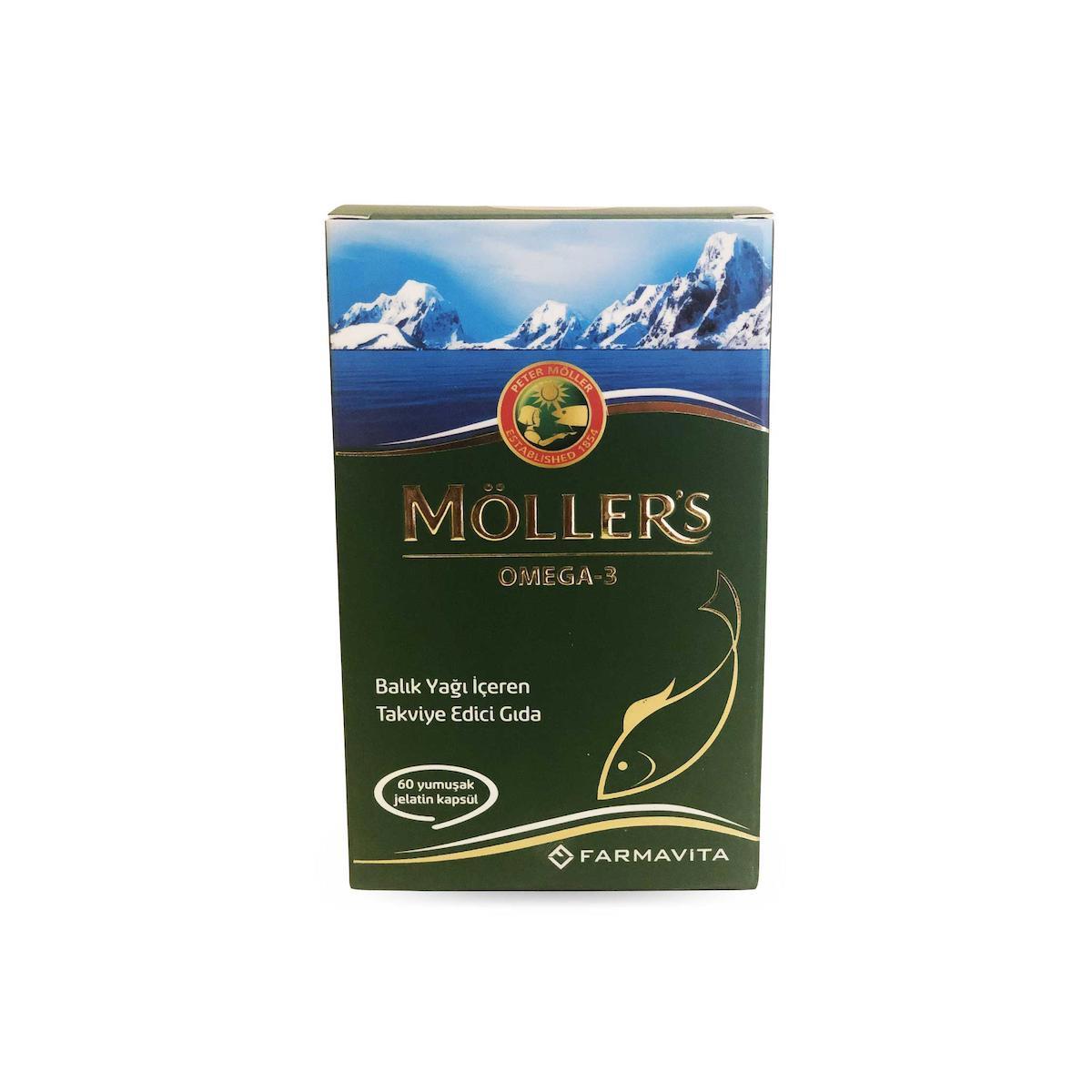 Möller' S Omega-3 Sade Unisex Vitamin 60 Kapsül