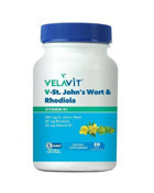Velavit V-St John'S Wort & Rhodiola Aromasız Unisex Vitamin 30 Tablet