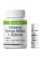 Voonka Ginseng Ginkgo Biloba L Arginine Aromasız Unisex Vitamin 32 Kapsül