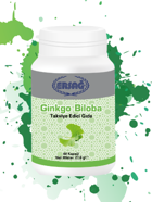 Ersağ Ginkgo Biloba Sade Unisex Vitamin 60 Kapsül
