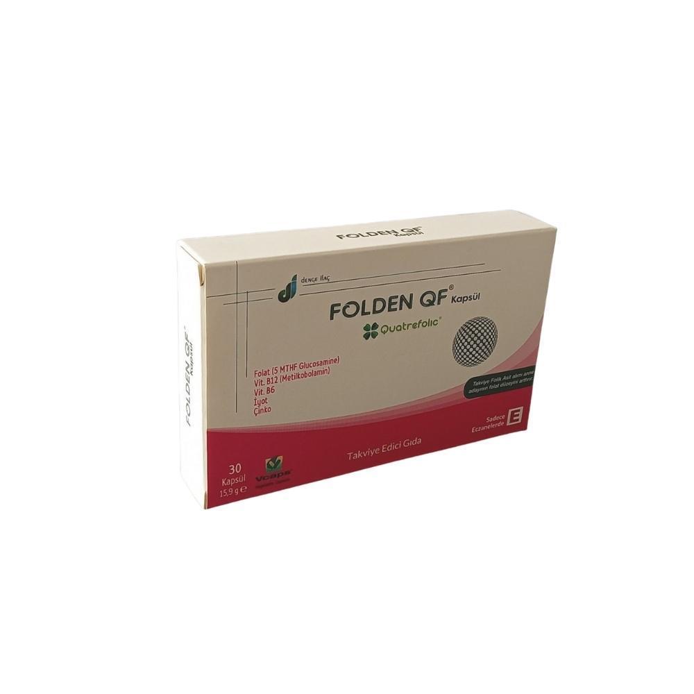 Denge İlaç Folden Qf Sade Kadın Vitamin 30 Tablet