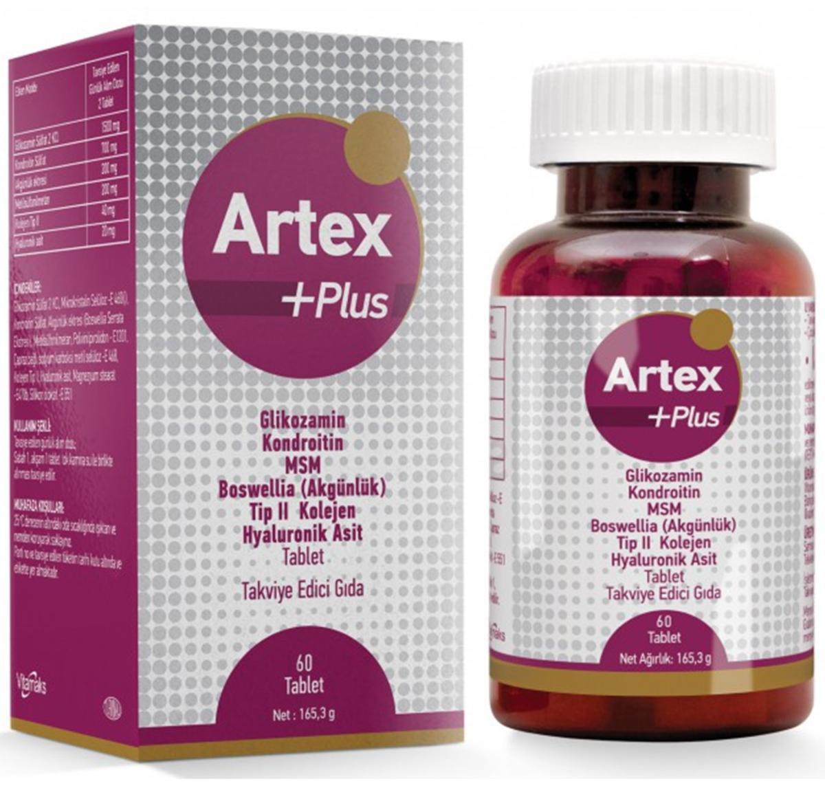 Artex Plus Sade Unisex Vitamin 60 Kapsül