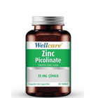 Wellcare Zinc Picolinate Sade Unisex Vitamin 60 Tablet