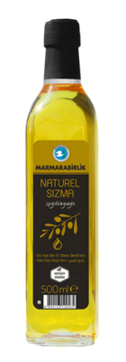 Marmarabirlik Natürel Polifenolsüz Soğuk Sıkım Olgun Hesap Cam Sızma Zeytinyağı 0.5 lt