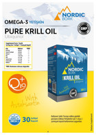 Nordic Bork Pure Krill Oil Sade Unisex Vitamin 30 Kapsül
