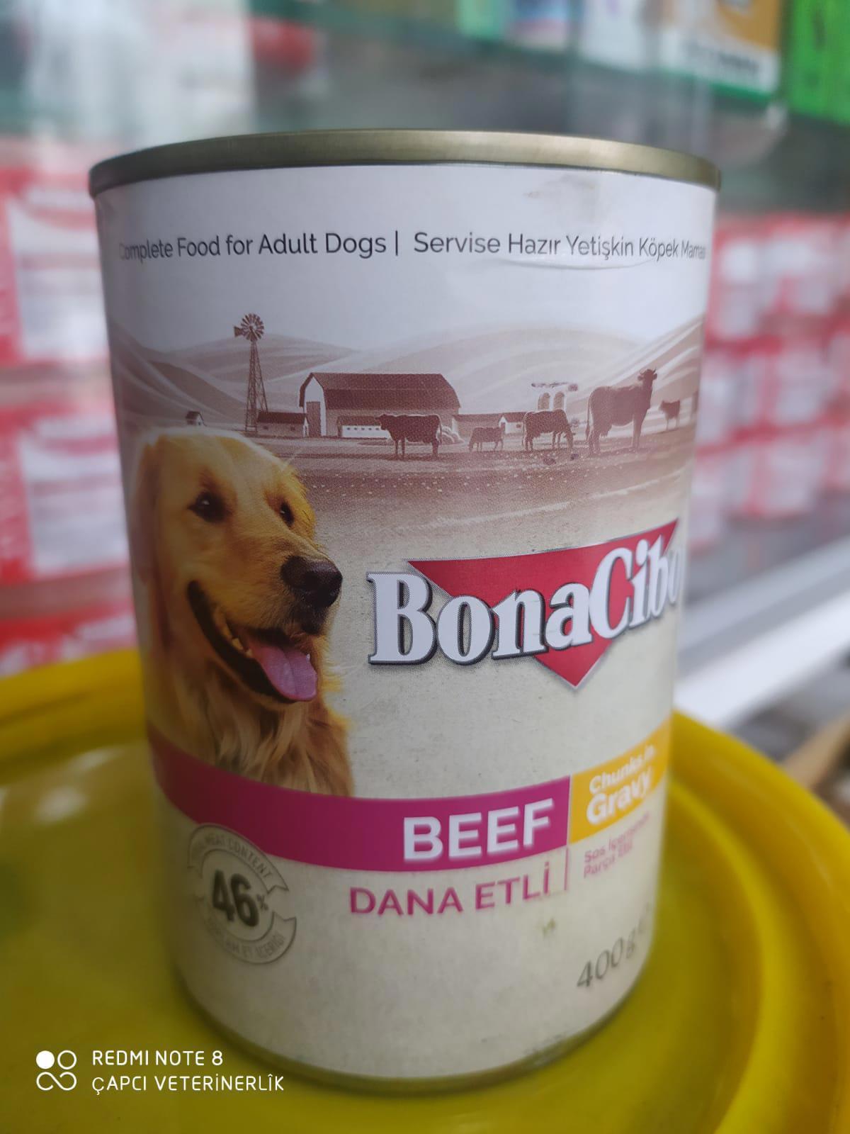 Bonacibo Chunks In Gravy Dana Etli Yetişkin Yaş Köpek Maması