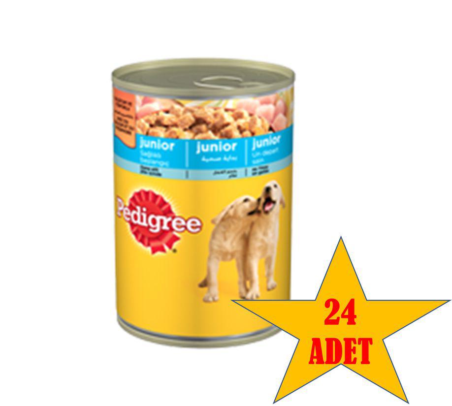 Pedigree Junior Yavru Yaş Köpek Maması 400 gr 24'lü