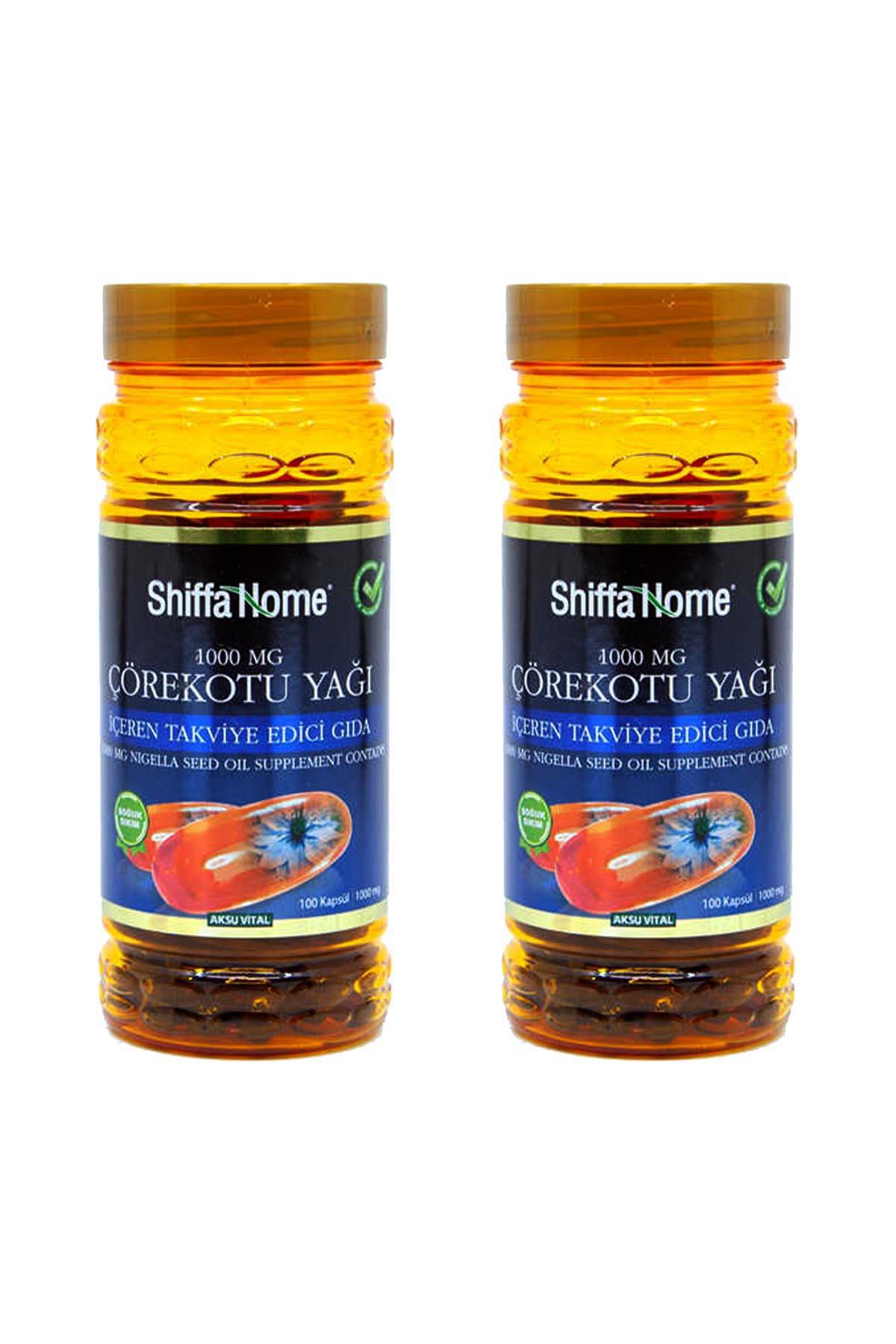 Shiffa Home Softgel Aromalı Yetişkin Bitkisel Besin Desteği 2x100 Kapsül