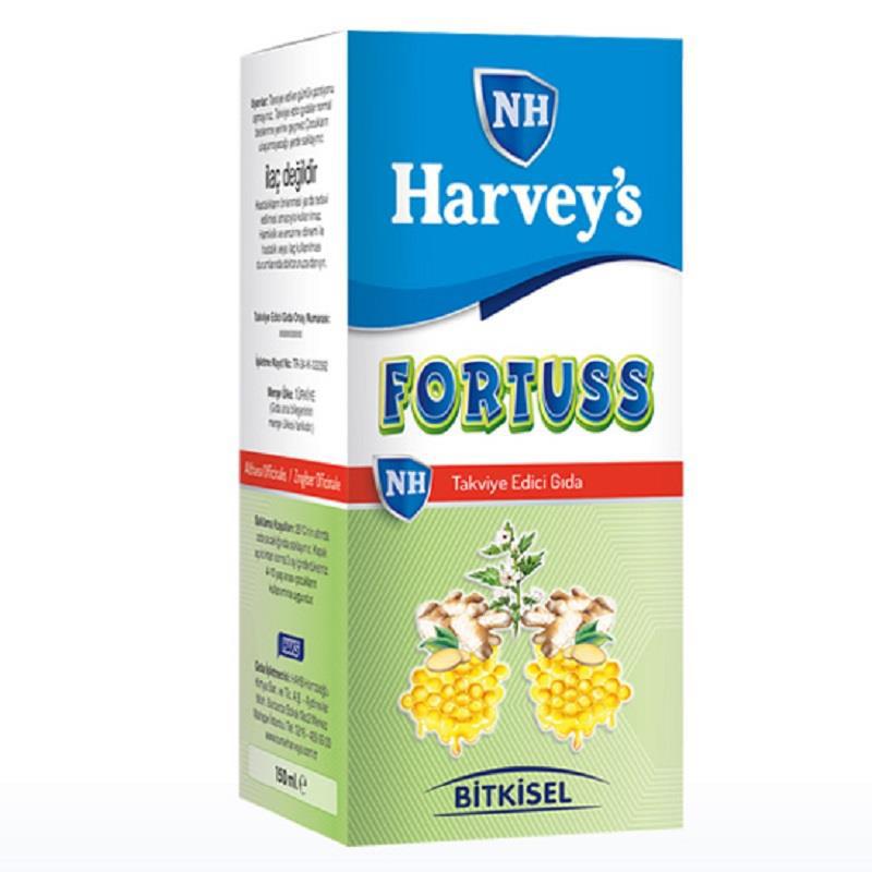Nurse Harvey'S Fortuss Aromalı Yetişkin Bitkisel Besin Desteği 150 ml