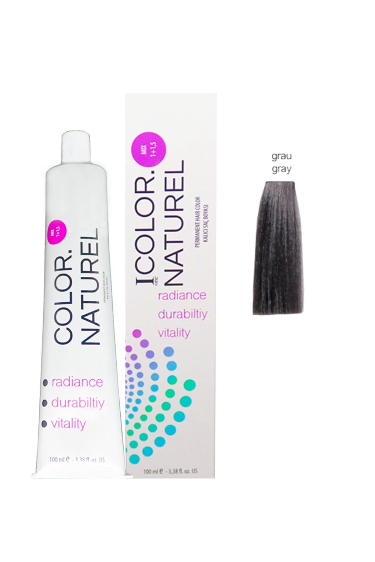 Color Naturel Gri Krem Saç Boyası 100 ml