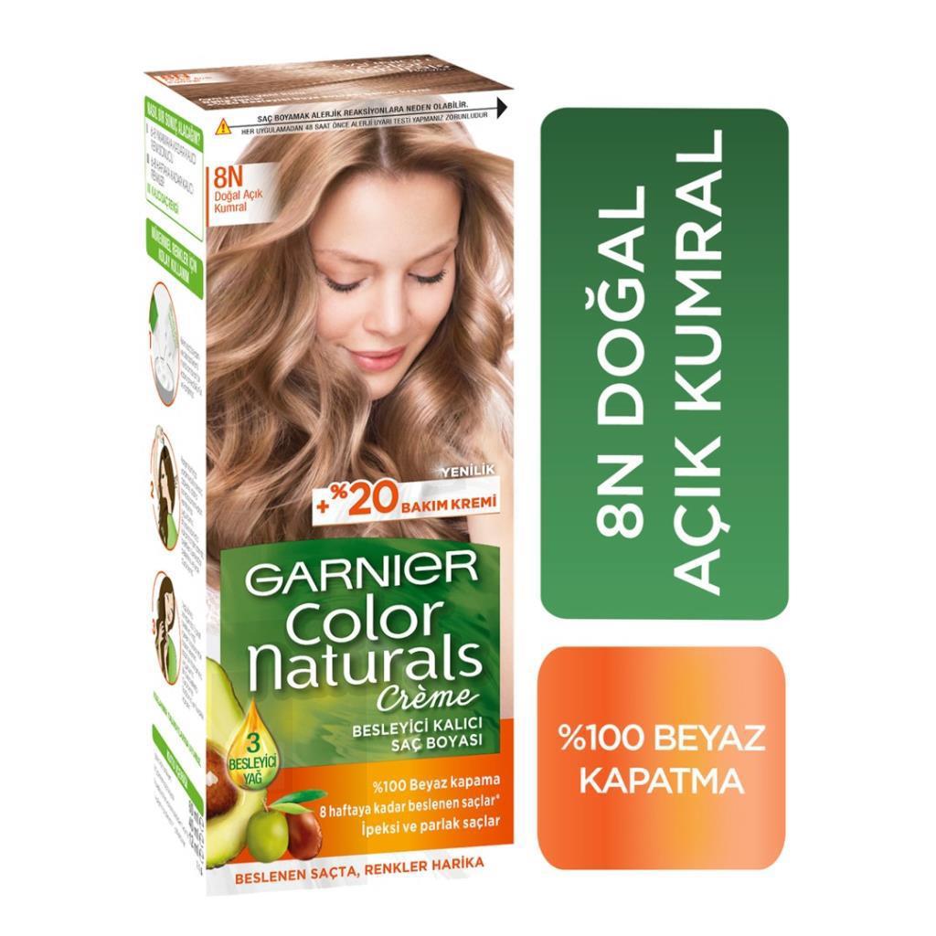 L'Oréal Paris 8N Doğal Açık Kumral Krem Saç Boyası 40 ml