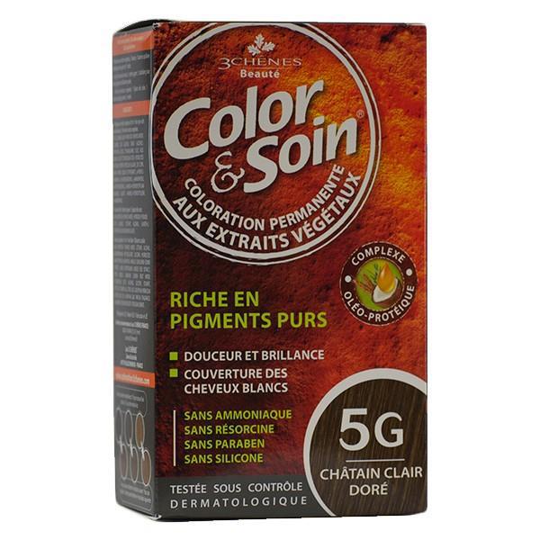 Color Soin 5G Dore Açık Kumral Amonyaksız Krem Saç Boyası 120 ml