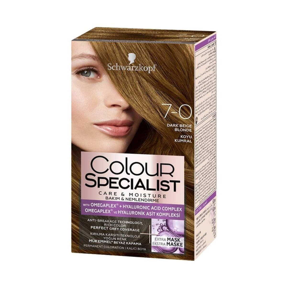 Schwarzkopf 7.0 Koyu Kumral Krem Saç Boyası 150 ml