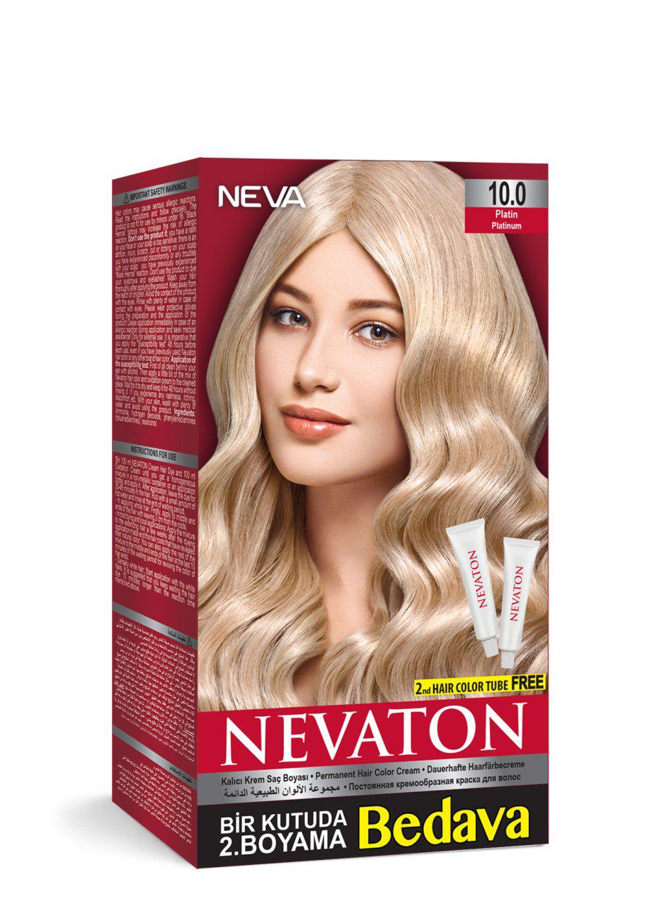 Neva 10.0 Platin Organik Krem Saç Boyası 50 gr