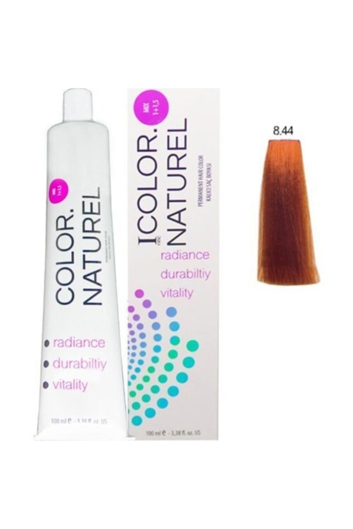 Color Naturel 8.44 Açık Yoğun Bakır Krem Saç Boyası 100 ml