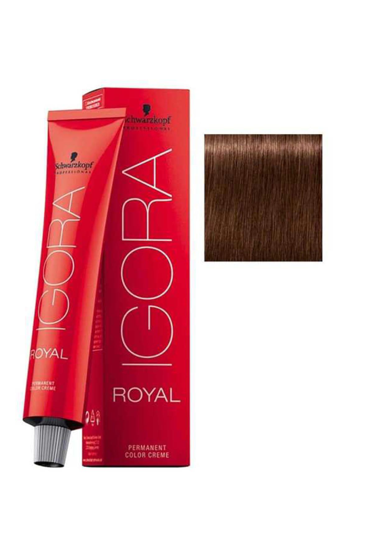 Schwarzkopf 6.68 Koyu Kumral-Çikolata Kızıl Krem Saç Boyası 60 ml