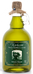 Körfezim Natürel Polifenolsüz Soğuk Sıkım Erken Hasat Cam Sızma Zeytinyağı 0.5 lt