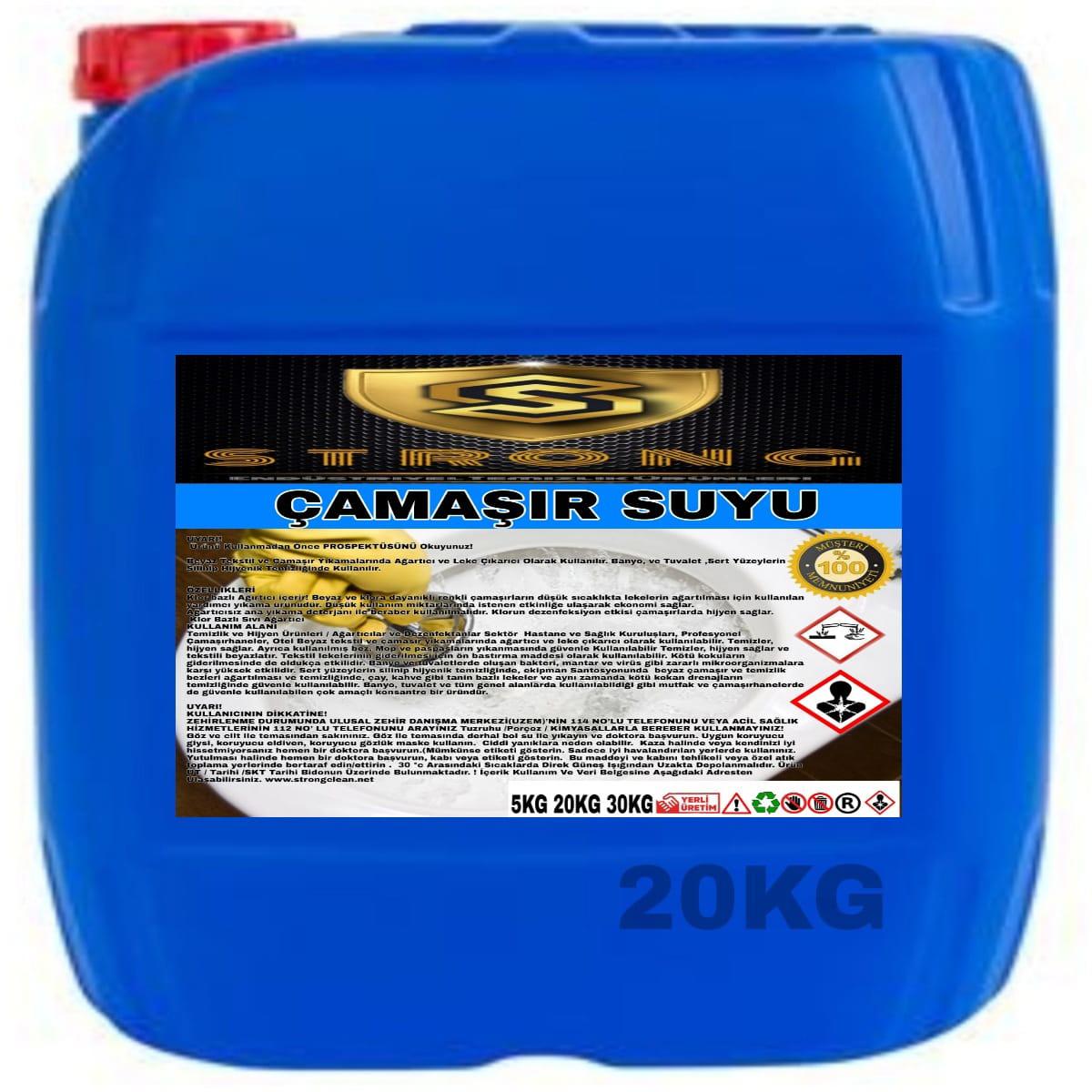 Strong Beyazlar İçin Sıvı Çamaşır Suyu 20 kg