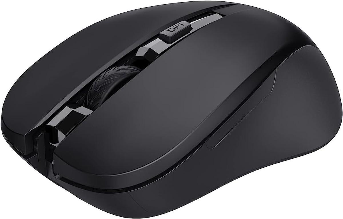Trust 21869 Sessiz Ergonomik Kablosuz Siyah Optik Mouse
