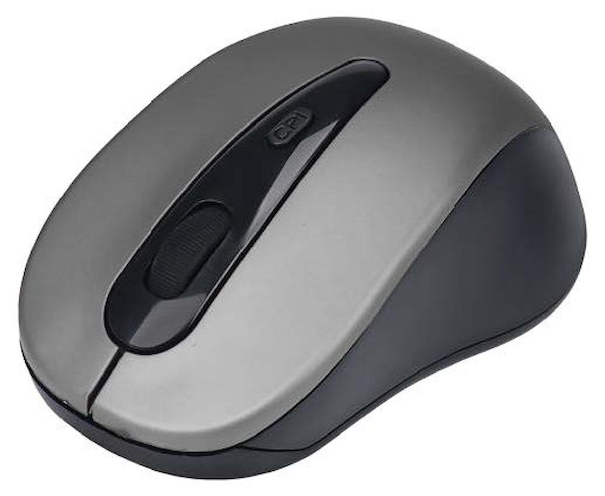 Concord C2-4D Kablosuz Gri Optik Mouse