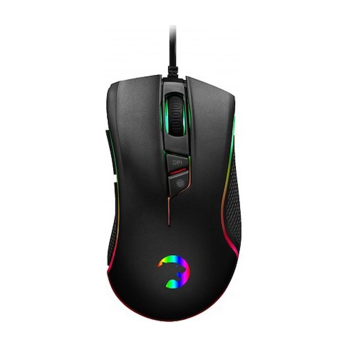 Gamepower Bane Makrolu Kablolu Siyah Mouse