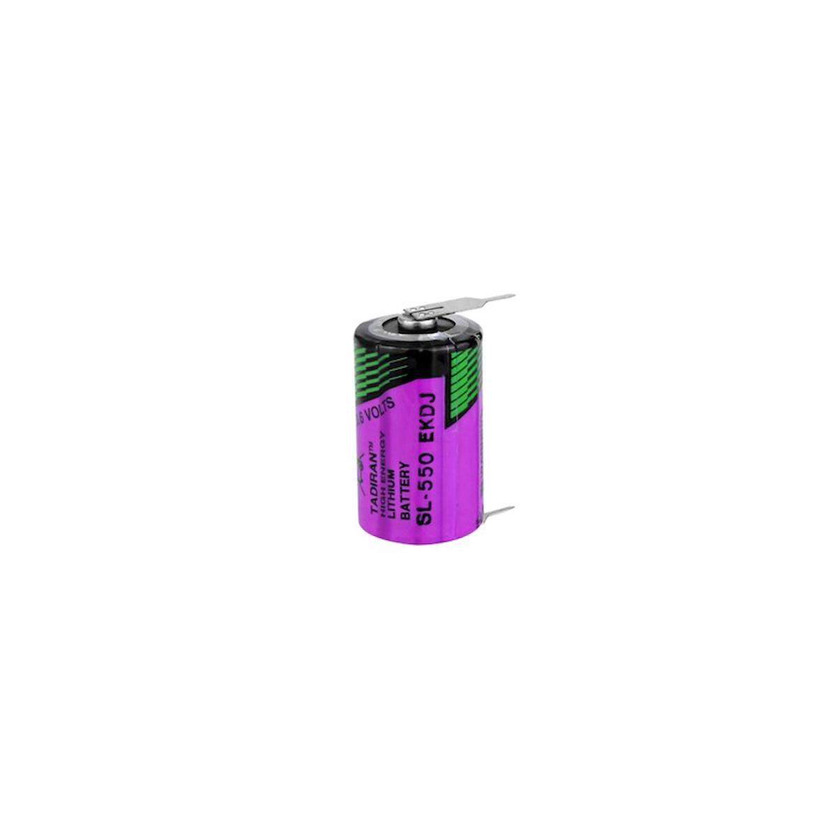 Tadiran SL-550PR 3.6 V Li-SOCI2 Pil