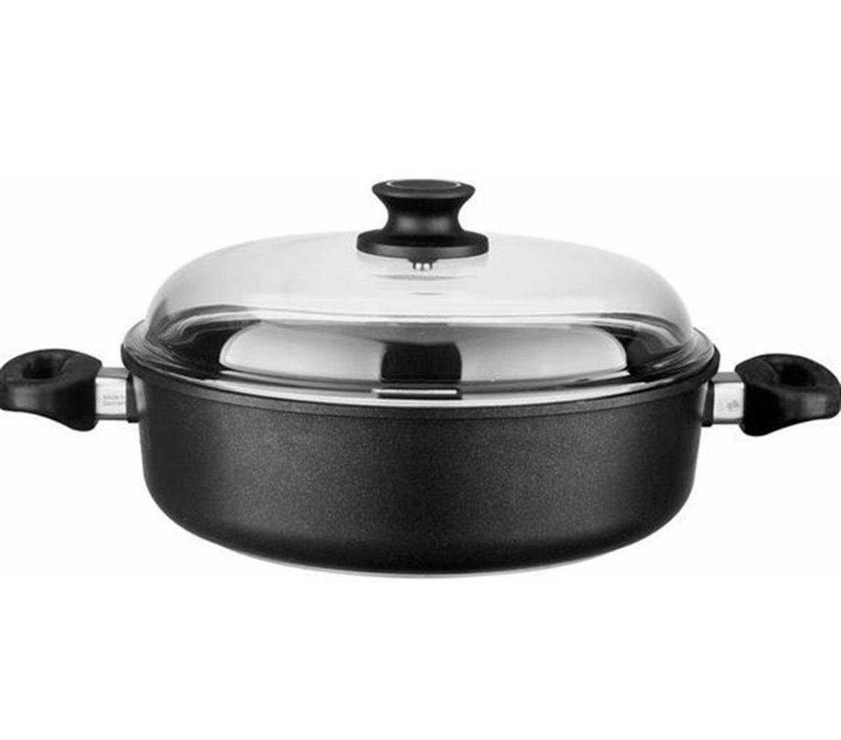 Leggno Black Premium 20 cm Döküm Sığ Tencere