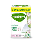Molped Pure & Soft Organik İnce 18'li Hijyenik Ped 1 Adet