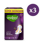 Molped SuperNight İnce 54'lü Hijyenik Ped 1 Adet
