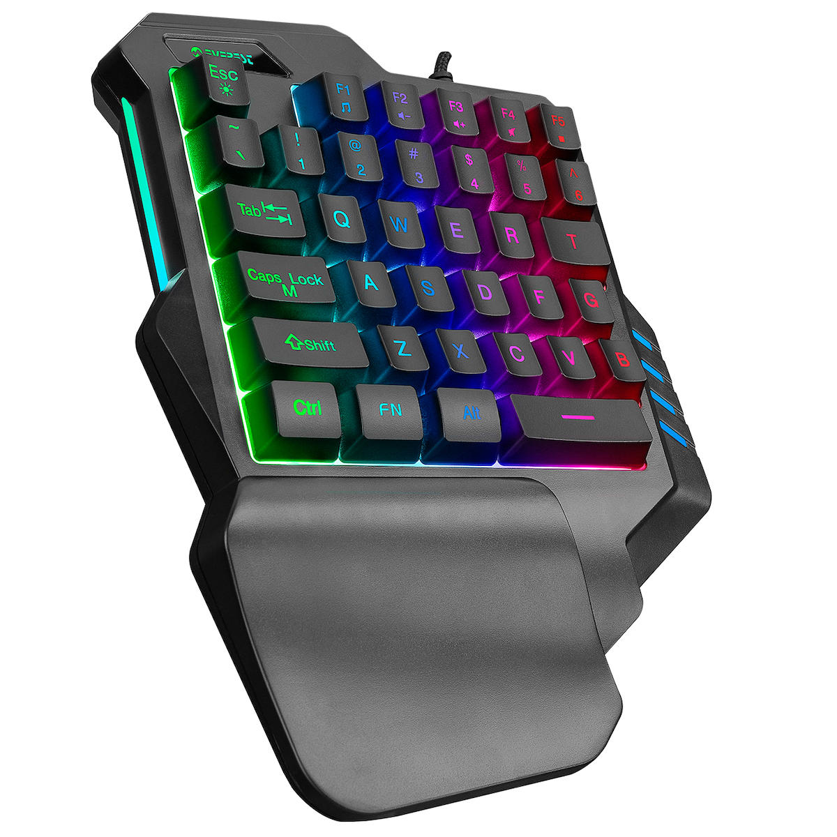 Everest KB-R177 Türkçe 18 Tuşlu Kablolu Siyah Gaming Klavye