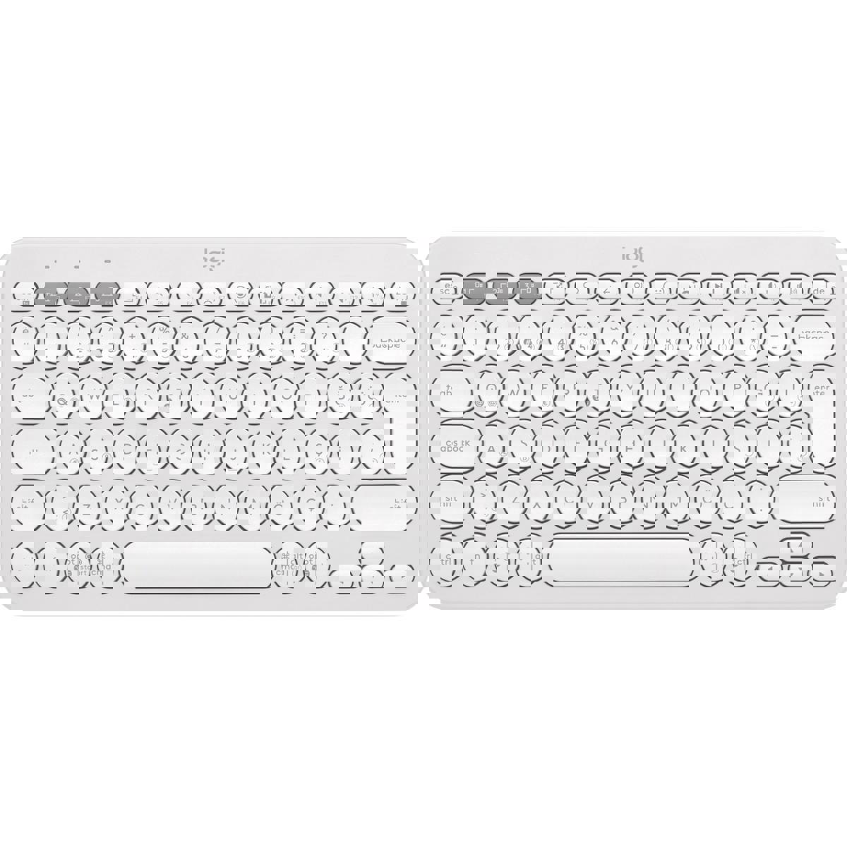 Logitech K380s Türkçe 88 Tuşlu Blue Switch Kablosuz Beyaz Mekanik Klavye