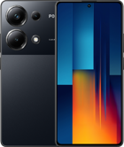 Poco M6 Pro 512 GB Hafıza 12 GB Ram 6.67 inç 64 MP Çift Hatlı AMOLED Ekran Android Akıllı Cep Telefonu Siyah