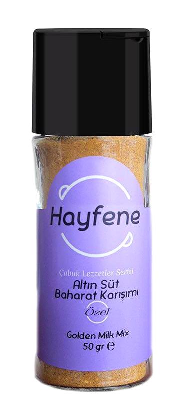 Hayfene Vegan Altın Süt Baharat Karışımı Toz 50 gr