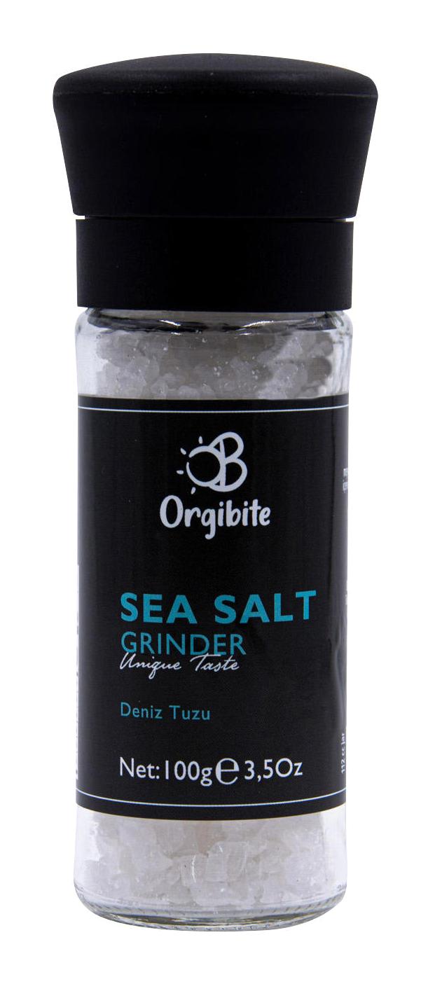 Orgibite Vegan Deniz Tuzu Değirmenli Baharat 100 gr