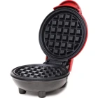 Kkmoon 350 W Kırmızı-Siyah Waffle Makinesi
