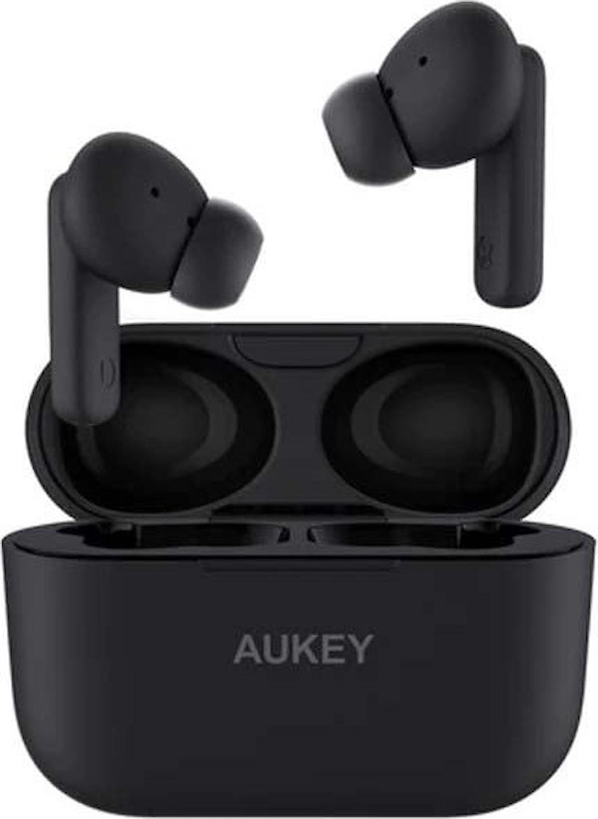 Aukey EP-M1S 5.2 Gürültü Önleyici Kablosuz Kulak İçi Bluetooth Kulaklık Siyah