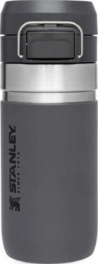 Stanley Go Quick Flip Water Bottle Paslanmaz Çelik 470 ml Outdoor Termos Antrasit