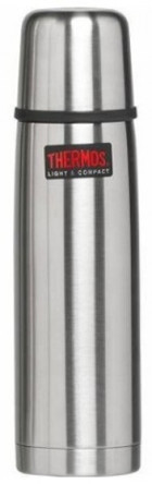 Thermos Staltermos Klasik Light & Compact Paslanmaz Çelik 750 ml Outdoor Termos Gri