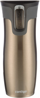 Contigo Westloop Paslanmaz Çelik 470 ml Bardak Termos Kahverengi