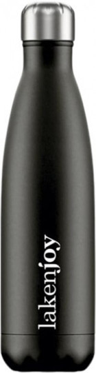 Laken Joy Thermo Bottle Paslanmaz Çelik 500 ml Outdoor Termos Siyah