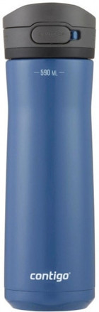 Contigo Jackson Autopop Paslanmaz Çelik 590 ml Matara Termos Mavi