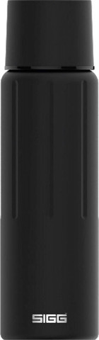Sigg Thermo Flask Gemstone IBT Obsidian Paslanmaz Çelik 750 ml Outdoor Termos Siyah