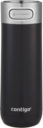 Contigo Luxe AutoSeal Paslanmaz Çelik 470 ml Bardak Termos Siyah