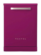 Vestel BM 5001 5 Programlı Pembe Bulaşık Makinesi