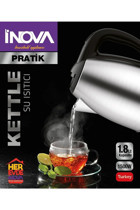 Inova Pratik Çelik 1.8 lt Inox Kettle