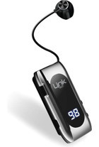 Linktech V80 Pro Kulak İçi Kablolu Bluetooth Kulaklık Gri